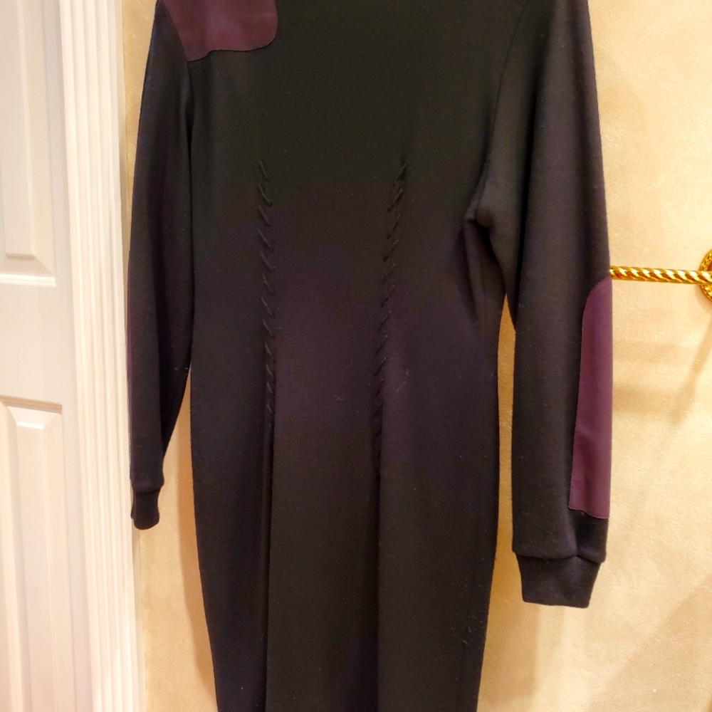 Vintage, designer, Kathryn Dianos black dress, sz. 6
